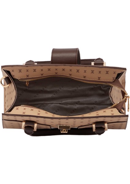 Bej Print Kadın Omuz Çantası - S25K1PR09184-T2E fırsatları