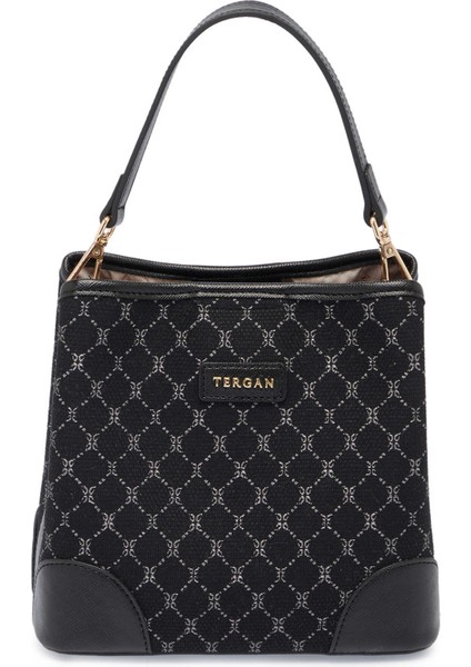 Siyah Tekstil Kadın Omuz Çantası - S25K1TWC0710-R0P