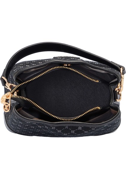 Siyah Tekstil Kadın Omuz Çantası - S25K1TWC0710-R0P fırsatları
