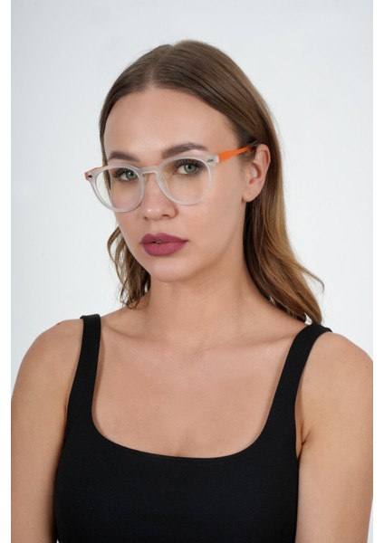 1065 C202 49 Olivier Philippe Mavi Işık Koruyucu Gözlük