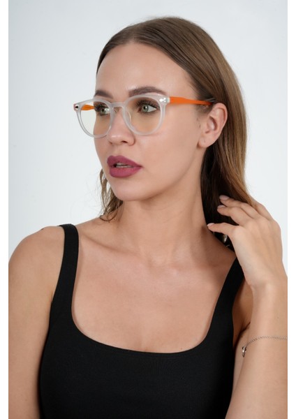 1065 C202 49 Olivier Philippe Mavi Işık Koruyucu Gözlük