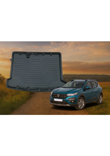 Dacia Sandero 2021+ 3D Bagaj Havuzu Premium fiyatları