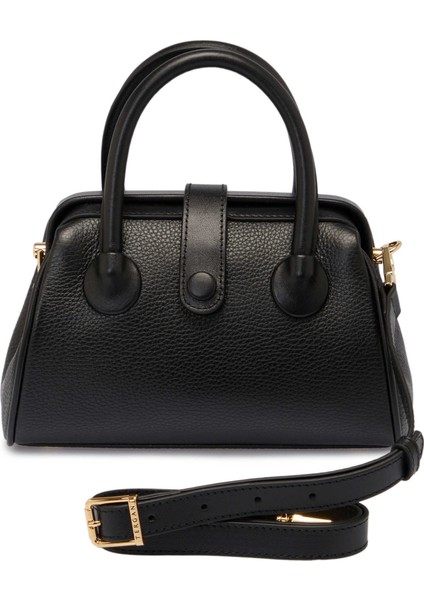 Siyah Deri Kadın Omuz Çantası - S25Y1BC80442-D3H modelleri