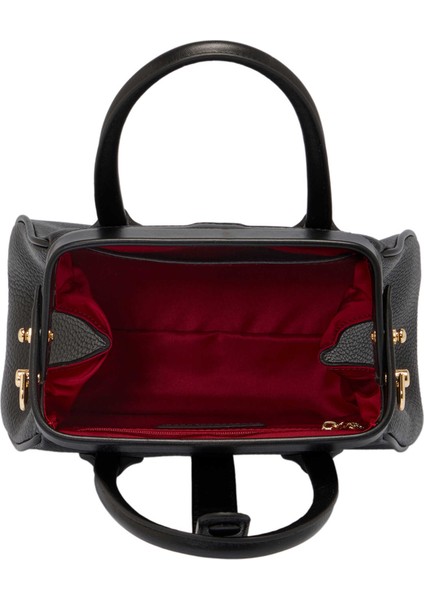 Siyah Deri Kadın Omuz Çantası - S25Y1BC80442-D3H fırsatları