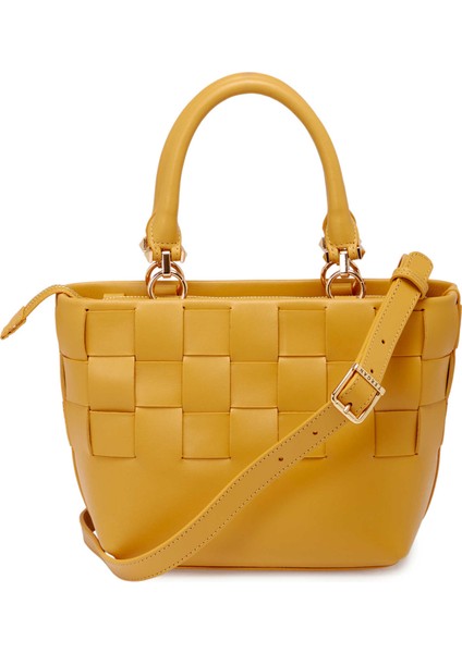 Sarı Deri Kadın El Çantası - S25Y1BC80408-H5G modelleri