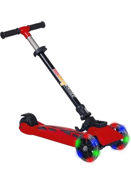 çınar ticaret wsc1-ı winky 5+ scooter ışıklı kırmızı 90kg modelleri