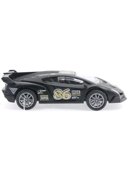 çınar ticaret die cast çek bırak metal siyah yarış arabası 86 modelleri