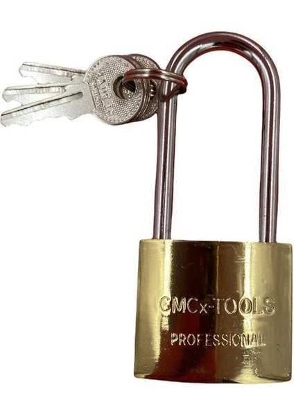 çınar ticaret cmc 63 mm uzun sarı asma kilit