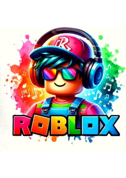 Unisex Roblox Baskılı Çocuk Swaetshirt Baskılı Kapüşonlu 3 Iplik Şardonlu modelleri