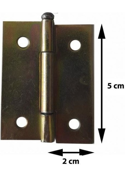 çınar ticaret yaprak menteşe 2 cm