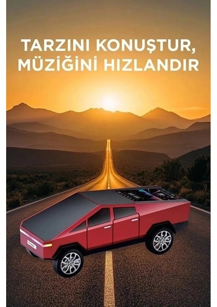 çınar ticaret d68 cyber model araba tasarımlı bluetooth hoparlör 15w güçlü ses rgb led /tws/usb kırmızı fırsatları