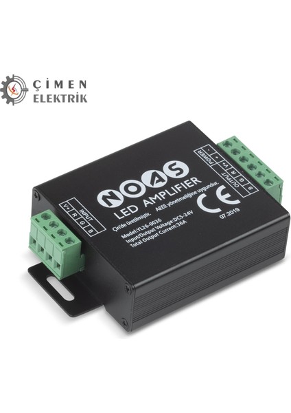 çınar ticaret noas yl26 0036 rgb led repeater 12-24v 36a