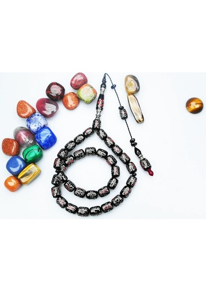 Oltu Taşı Pervane Model Tespih