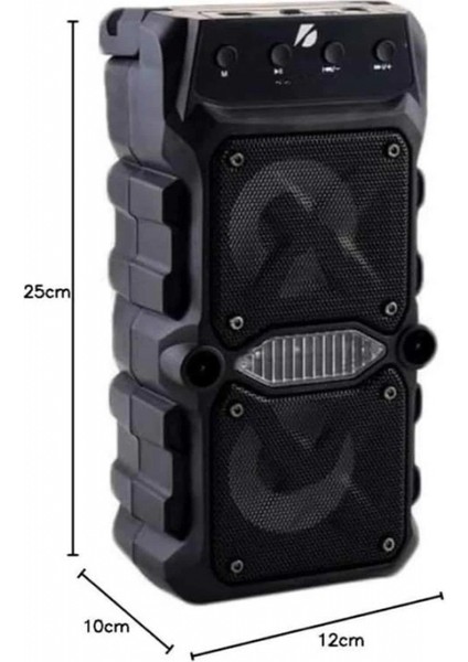 Bluetooth Hoparlör Çift Mikrofonlu Güçlü Ses Kaliteli Kesintisiz Kablosuz indirimleri