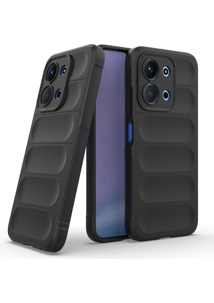 Xiaomi Redmi 15C Uyumlu Kılıf Etnik Optimum Mat Kamera Korumalı Silikon Siyah indirimleri