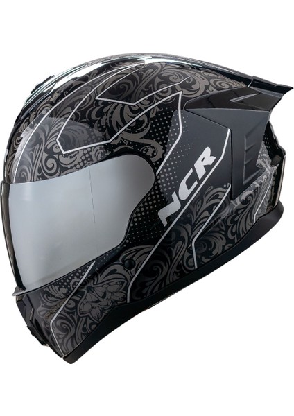 Rapid Aynalı Cam Kapalı Kask (Ece Belgeli)