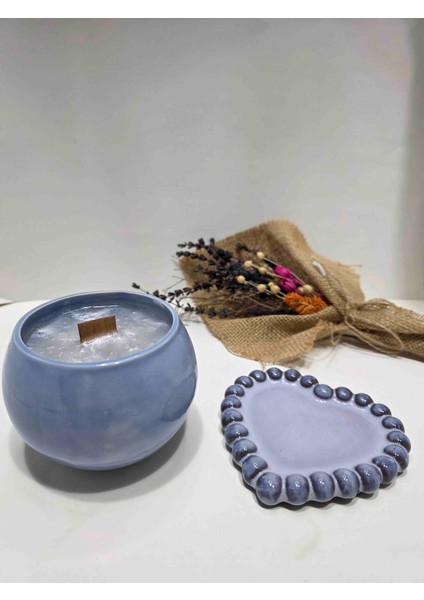 Dekoratif Tasarım Seramik Jel Mum modelleri