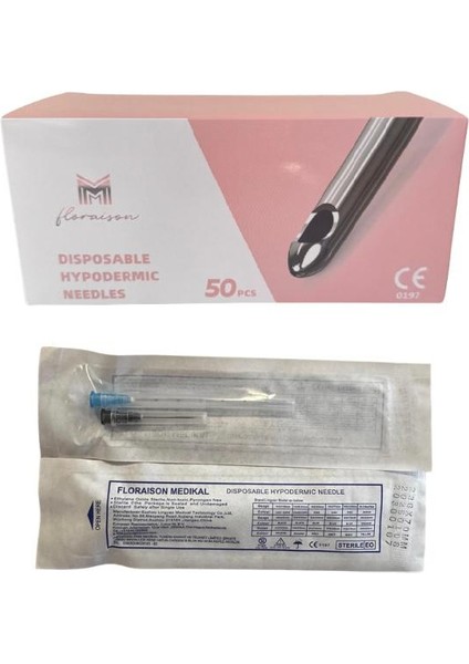 Dolgu Kanülü 23 G 70 mm 50 Adet /1 Kutu