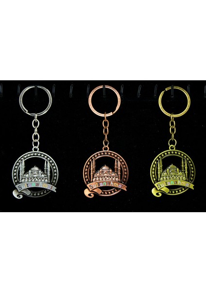 çınar ticaret metal sultanahmet anahtarlık yuvarlak