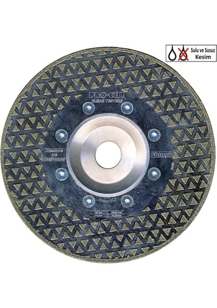 çınar ticaret procut 50953 dt 115 elmas flanşlı kesme taşlama