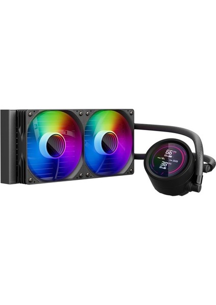 çınar ticaret 1st player thunderstorm ts4 240mm siyah argb dijital sıcaklık göstergeli am5, am4 / lga 1851, 1700 ışlemci sıvı soğutucu fiyatları