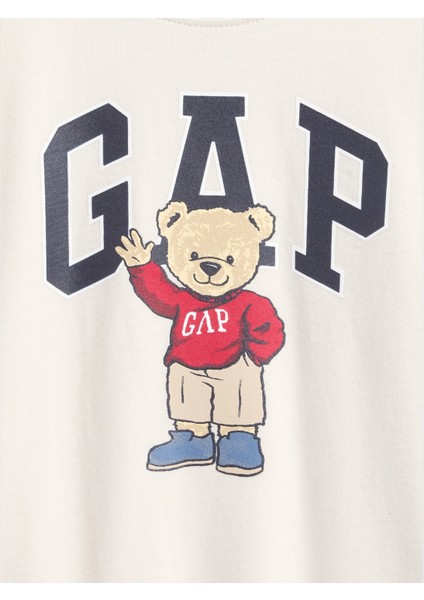 Erkek Bebek Beyaz Gap Logo T-Shirt fiyatları
