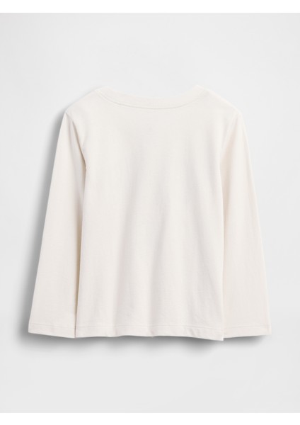 Erkek Bebek Beyaz Gap Logo T-Shirt modelleri