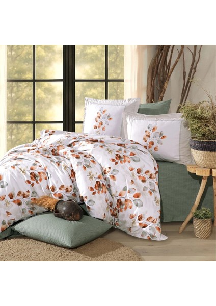 Ranforce %100 Pamuk Tek Kişilik Nevresim Ruska V1 Mint fiyatları