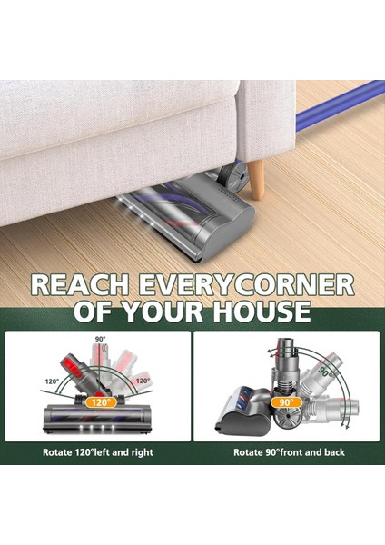 Dyson V7 V8 V10 V11 V15 Elektrikli Süpürgeler Için Silindir Zemin Fırça Başlığı (Yurt Dışından) indirimleri