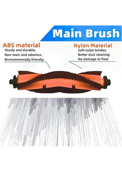 Dreame Mova E20 Pro Plus / Trouver E20 Pro Plus Yedek Parçaları Için 26 Parça Vakum Fırçası Toz Torbası Filtre Paspas Bezi (Yurt Dışından) fırsatları