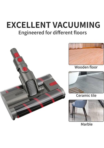 Dyson SV21 Mikro Süpürge Aparatı Yumuşak Silindir Temizleme Başlığı Için Yedek Elektrikli Zemin Fırçası Başlığı Hepa Filtresi (Yurt Dışından) modelleri