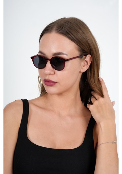 Kırmızı Olivier Philippe Güneş Gözlüğü