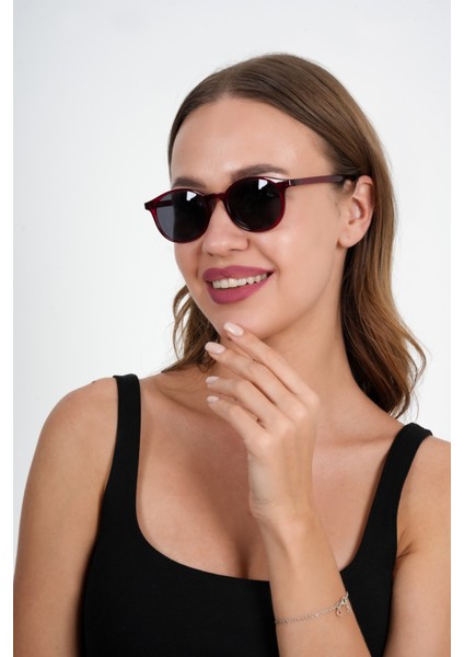 Kırmızı Olivier Philippe Güneş Gözlüğü