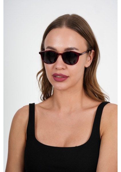 Kırmızı Olivier Philippe Güneş Gözlüğü