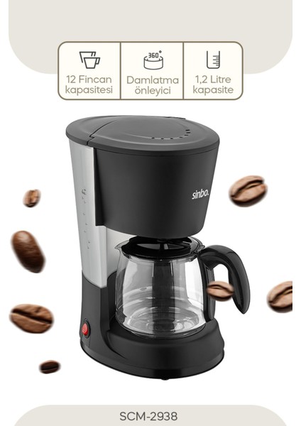 Scm-2938 Filtre Kahve Makinesi