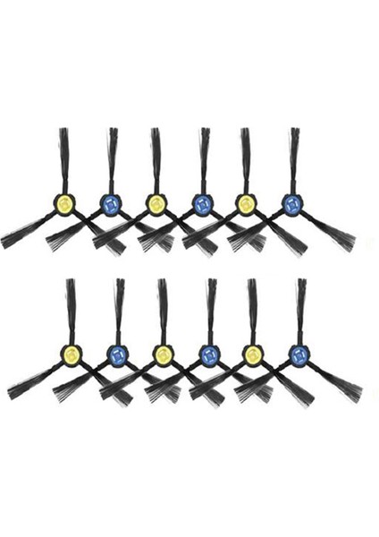 Ilife V8S V80 A9S A7 A80 Plus X750 V80 X785 X800 Robot Süpürge Yedek Parçası Için 12 Adet Yan Fırça Köşe Fırçası (Yurt Dışından)