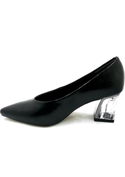 298076 Siyah Rugan Kadın Günlük Ayakkabı