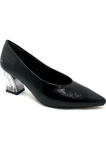 298076 Siyah Rugan Kadın Günlük Ayakkabı