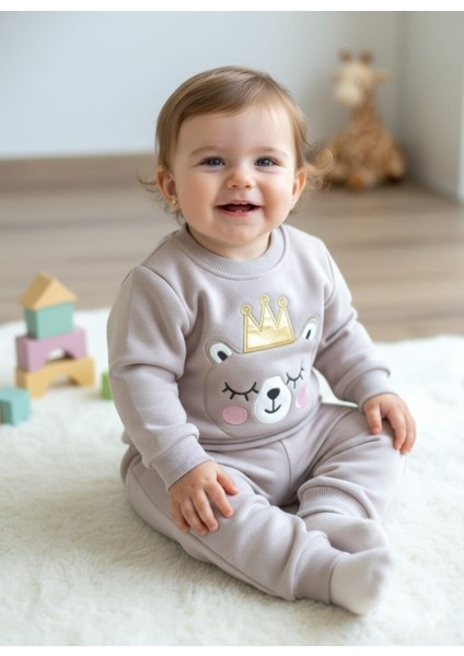 Laura Baby Sevimli Kız Bebek Çocuk Alt Üst Eşofman Takımı fiyatları