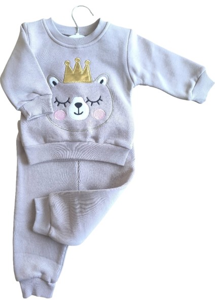 Laura Baby Sevimli Kız Bebek Çocuk Alt Üst Eşofman Takımı fırsatları