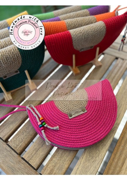 Bella Yarım Ay D Clutch Portföy Çanta,abiye Çanta, Hediyelik