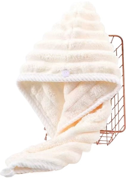 Hızlı Kuruyan Kalınlaştırılmış Saç Havlu Kurutma Saç Şapkası (Yurt Dışından)