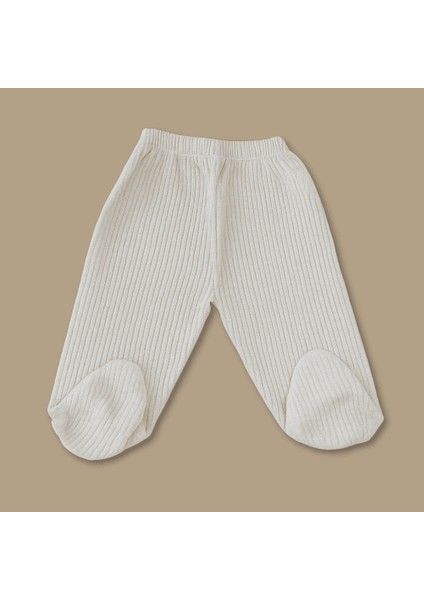 Fil Zürafa Baskılı Isme Özel Nakışlı Beyaz 3 Lü Bebek Takımı 6-9 Ay indirimleri