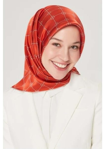 Nostalji Serisi Twill Ipek Eşarp 8555D-18