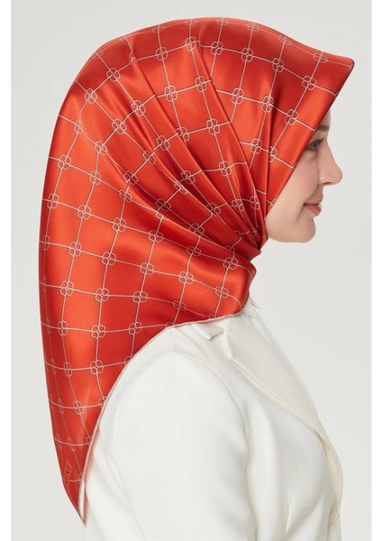 Nostalji Serisi Twill Ipek Eşarp 8555D-18 modelleri