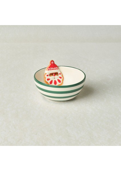 New Year Yılbaşı Jolly Santa Çerezlik 11 x 6 cm