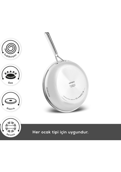 Plasma Steel 316+ 3ply Tava 28 cm fırsatları