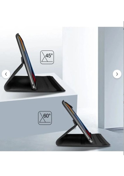Galaxy Tab S9 Fe 10.9 SM-X510 Kılıf Dönebilen Standlı Tablet Kılıfı Siyah fiyatları