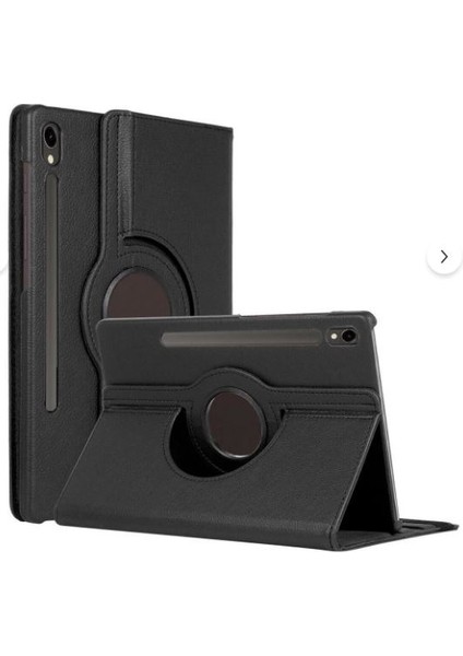Galaxy Tab S9 Fe 10.9 SM-X510 Kılıf Dönebilen Standlı Tablet Kılıfı Siyah indirimleri