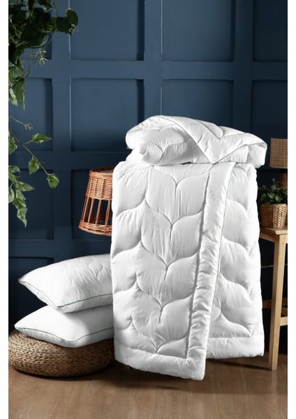 Tek Kişilik Yorgan - %100 Doğal Aleo Vera Yorgan - Özel Çantalı